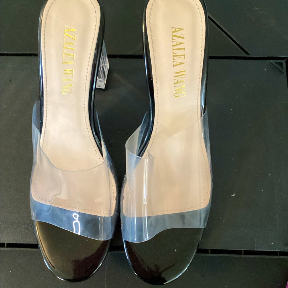 Azalea Wang Clear Heels